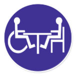 DISABLED PARAPLEGIA FRIEND TABLE stickers