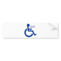 disabled sign bumper stickers