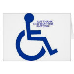 disabled sign cards