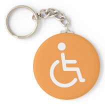 Disabled symbol keychain