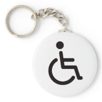 Disabled symbol keychain