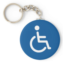 Disabled symbol keychain