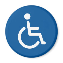 Disabled symbol magnets