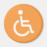Disabled symbol magnet