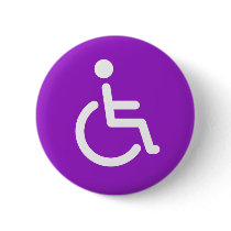 Disabled symbol or purple and white handicap sign