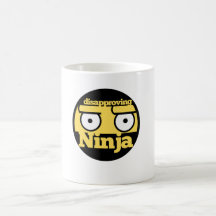 Disapproval Ninja Coffee Mug