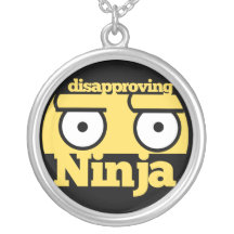 Disapproval Ninja Necklace