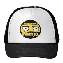 Disapproval Ninja Trucker Hats