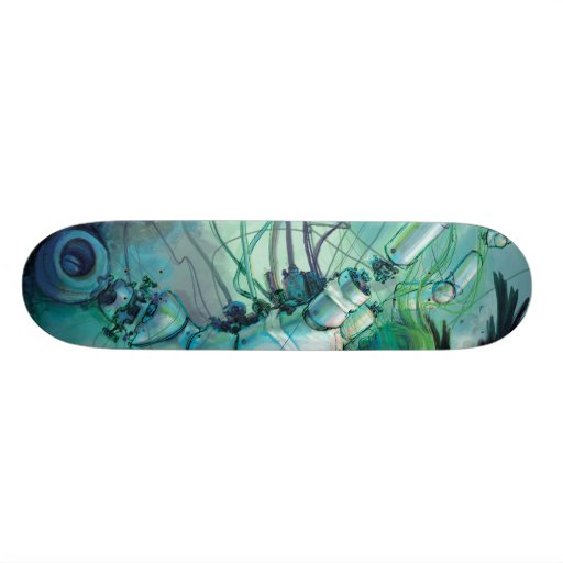 Disassembled Tears 1 of 2 Skateboard