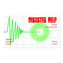 Disaster Help Business Card