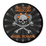 DISC GOLF HARDCORE MAGNET