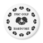 DISC GOLF HARDCORE MAGNET