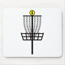 Disc Golf Hole Mouse Mat