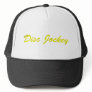 Disc Jockey - DJ Gold Fancy DJing Turntable Mesh Hats