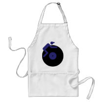 disc jockey dj music clubbing aprons
