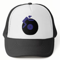 disc jockey dj music clubbing mesh hat