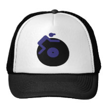 disc jockey dj music clubbing mesh hat