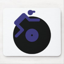 disc jockey dj music clubbing mouse pad