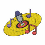 Disc Jockey Logo embroidered shirts