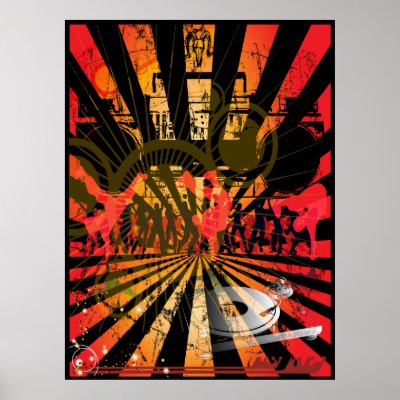 Disc Jockey Poster by Dapixara