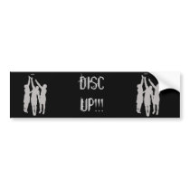 DISC UP!!! Bumper Sticker