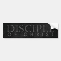 Disciple Of Christ Bumper Stickers