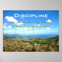 Discipline Posters