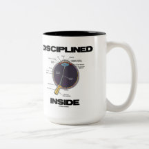 Disciplined Eye (I) Inside (Eyeball Anatomy Humour Mugs