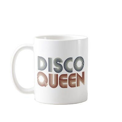 Disco 70s Music Retro Queen Coffee Mugs by BoogieMonst