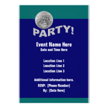 Disco Ball Party Invitations
