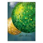 Disco Balls New Year Party Card
