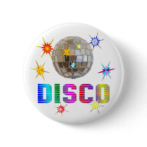 Disco Pinback Buttons