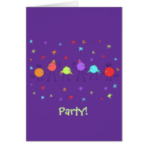 Disco Chicks Greeting Card