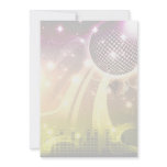 disco cityscape light personalized announcement