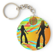 Disco Dancing Keychains