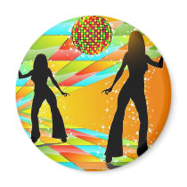 Disco Dancing Magnet