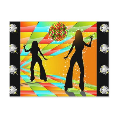 Disco Dancing Post Cards by markthaler