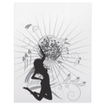 disco diva vector letterhead