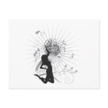 disco diva vector post cards