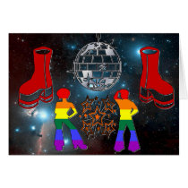Disco Fever Greeting Card