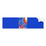 disco globe bumper sticker