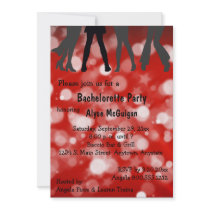 Disco Inferno Bachelorette Party Invitation