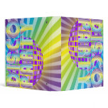 Disco Party 3 Ring Binders