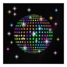 DISCO Party - SRF Custom Invitations