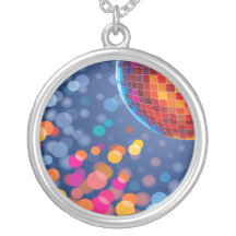 Disco Party Time Rainbow Lights Custom Jewelry