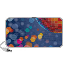 Disco Party Time Rainbow Lights Travel Speaker