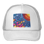 Disco Party Time Rainbow Lights Trucker Hat