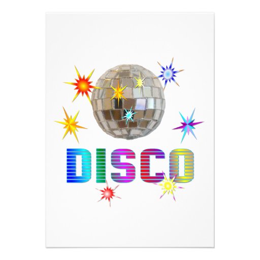 Disco Personalized Announcement
