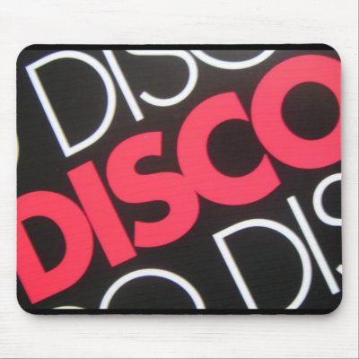 Disco Retro Mouse Mats by hippiemania