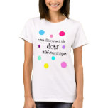 Disconnect the Dots. t-shirts